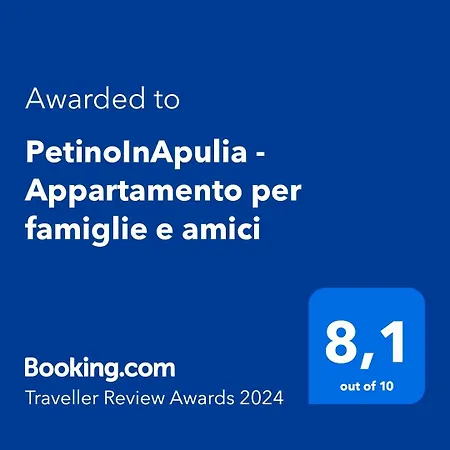 Petinoinapulia - Per Famiglie E Amici Apartman *